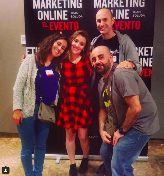 Joan Boluda el evento